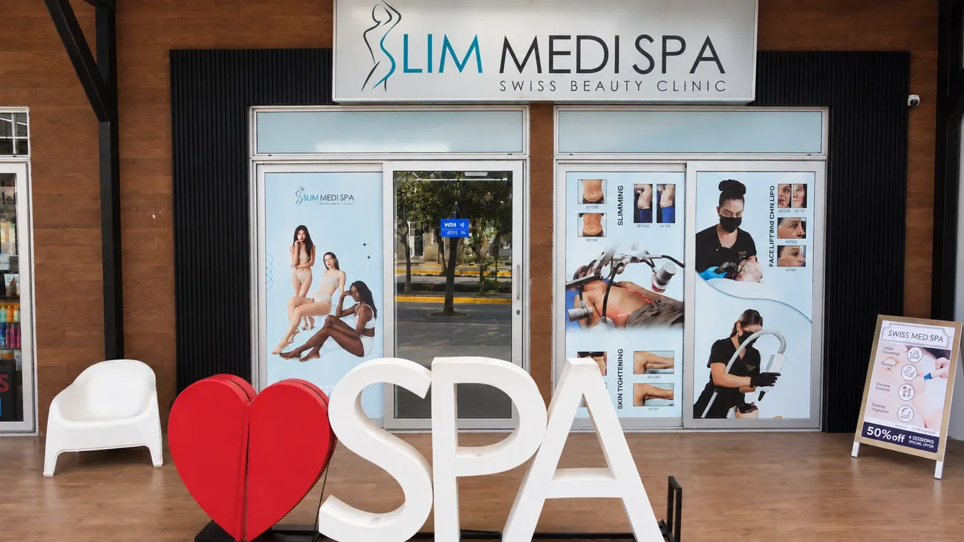Slim Medi Spa storefront at The Gallery